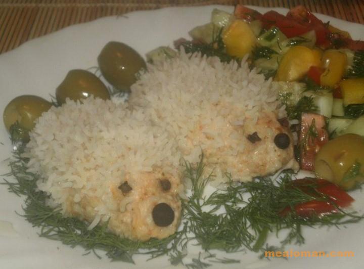 как приготовить мясные ежики туристов