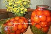 Армянские помидоры с морковной ботвой