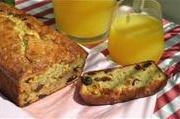 Банановый кекс с изюмом