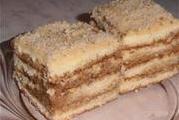 БИСКВИТНОЕ ПИРОЖНОЕ с кремом и орехами