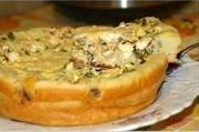 Быстрый пирог из рыбы