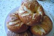 Булочки-бублички Рецепт Анастасии Мерзляковой.