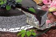 Чернично-маковый торт