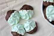 Chocolate Mint Meringues