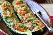 Фаршированные цуккини (Stuffed Zucchini).