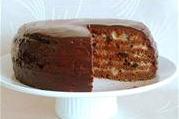 Готовим в мультиварке - шоколадный медовик с черносливом