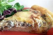 Картофельный пирог с грибами.