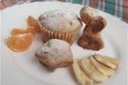 Кексы с бананом и шоколадом
