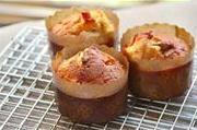 Кексы с финиками и яблоком.