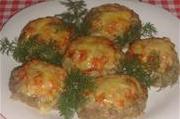 Котлетки с сыром и овощами!