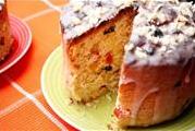 Кулич с изюмом