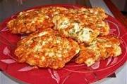 Куриные оладьи с сыром на кефире