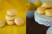 Лимонные macarons