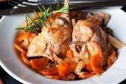Лимонное рагу из кролика