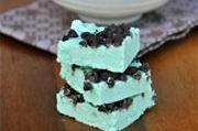 Mint Chocolate Chip Fudge