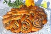 Очень эффектный пирог-рулет с маком, да еще и вкусный!