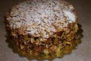 Ореховый торт без муки и масла