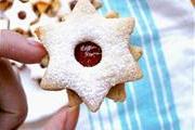 Песочное звездочки с абрикосовым джемом