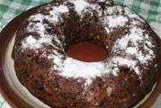 Постная шоколадная коврижка