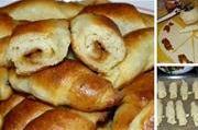 Рогалики из очень удачного творожного теста со сгущенкой