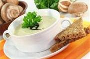Сырный суп с шампиньонами