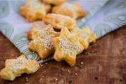Сырное печенье с кунжутом