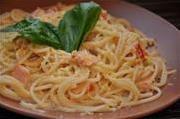 Спагетти "Карбонара" со сливками в мультиварке