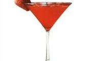 Strawberry Irish tini