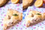 Тарт с курицей и грибами