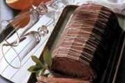 Торт апельсиновый с мороженым