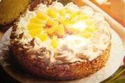 Торт из манки с ананасами