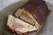 Торт из печенья и творога