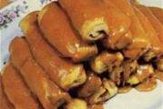 Торт из рулетиков