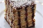 Торт из вафельных коржей