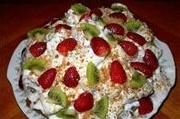 Торт "Кофе с клубникой"