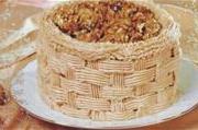 Торт «Корзина с орехами»