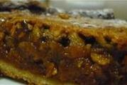 Торт с белым шоколадом и орехами