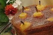 Торт с грушами