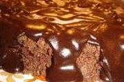 Торт с песочными коржами и шоколадным кремом