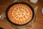 Торт творожный с мандаринами"Нежный"