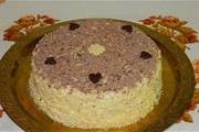 Творожный торт с нежным ореховым кремом на сковороде