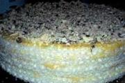 Вафельный торт со сгущёнкой