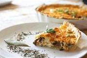 Вкусный и безумно сытный Пирог "Курино-грибной жульен"