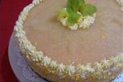 Воздушный ананасовый торт с творогом и джемом