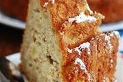 Яблочный кекс с корицей.