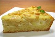 Яблочный пирог с кедровыми орешками