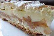 Яблочный пирог с нежным кремом