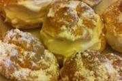 Заварные пирожные со сливочным кремом